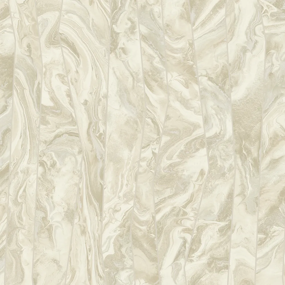 Cream Embossed Wallpaper – Marbled Stone (1201-1)
